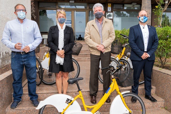 El Ayuntamiento dona 7 bicicletas a una asociación solidaria para su uso en Guatemala