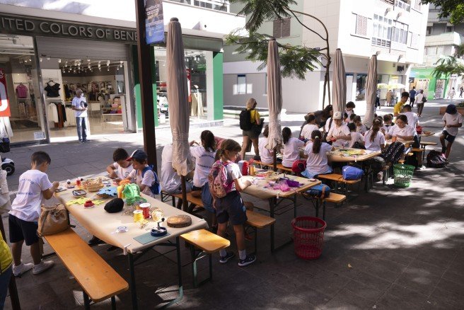 El Ayuntamiento celebra el Día Sin Coche con actividades infantiles para sensibilizar sobre la movilidad sostenible, solidaria y segura